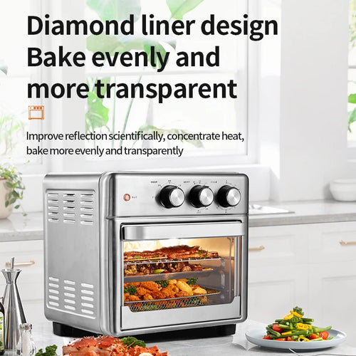 13L Air Fryer Electric Hot Fryer Oven Oilless Cooker Nonstick Visible Window Home Appliance Electric Fryer without