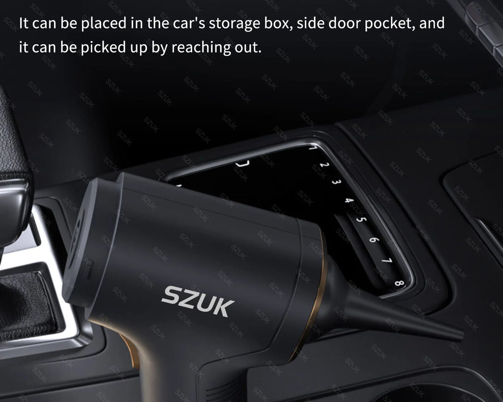 Portable Wireless Car Vacuum Cleaner – Handheld 98000PA