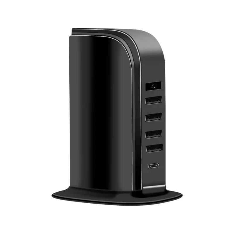 Smart WiFi Power Strip with USB-C & HD Security Camera