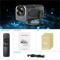 HY320 Mini video projector Native 720P Android 11 Projectors 300ANSI Wifi6 Cinema OutdoorPortable 180° Rotable BT5.0 4K Moive