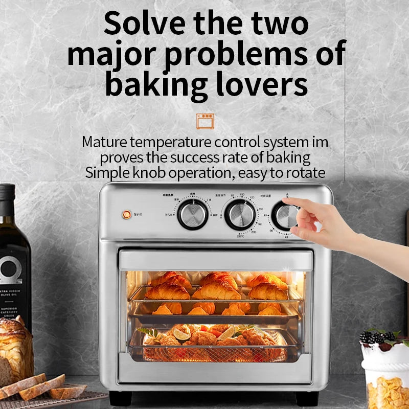 13L Air Fryer Electric Hot Fryer Oven Oilless Cooker Nonstick Visible Window Home Appliance Electric Fryer without