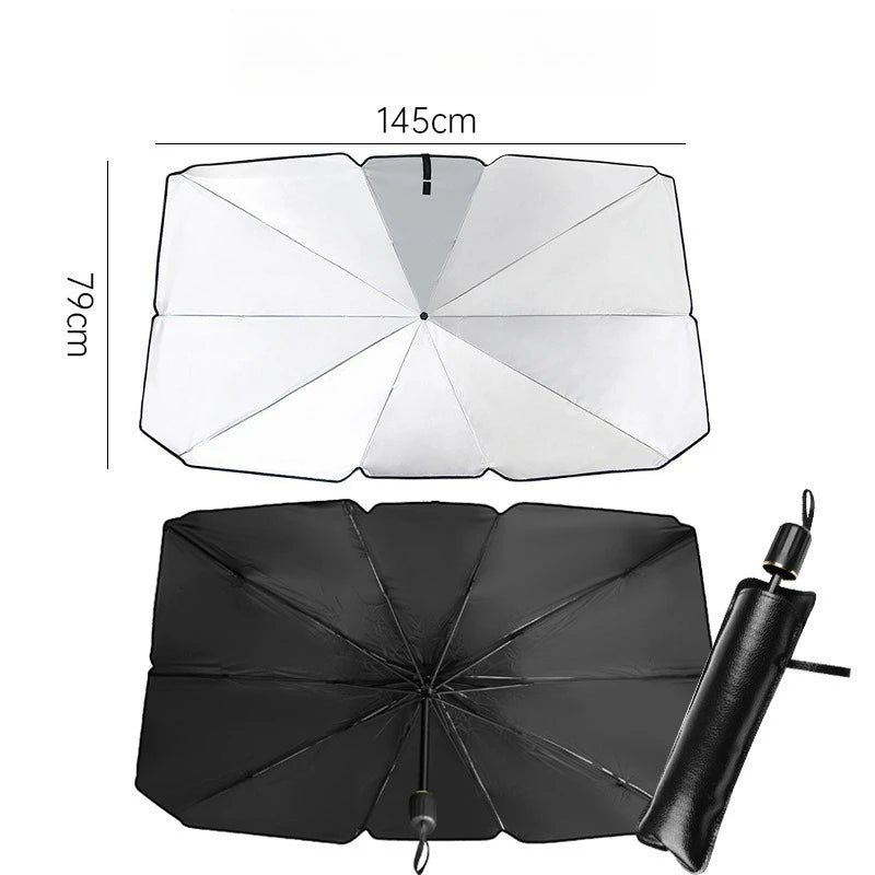 Foldable Car Windshield Sun Shade – UV & Heat Protection