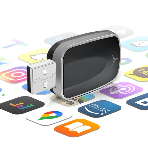 2-in-1 Wireless CarPlay & Android Auto Adapter
