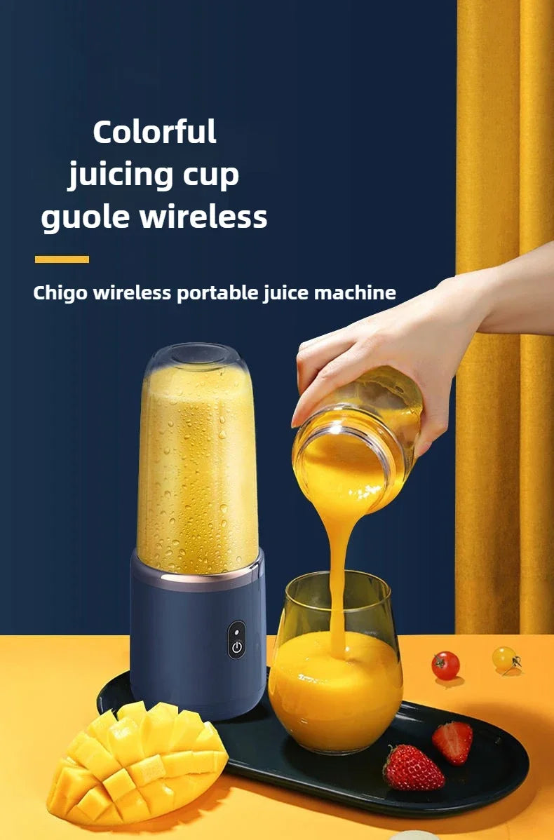 Portable USB Blender – 6-Blade Personal Juicer Cup