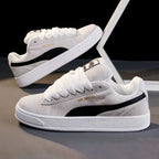 Unisex Low-Top Skate Sneakers – Lace-Up Casual Shoes