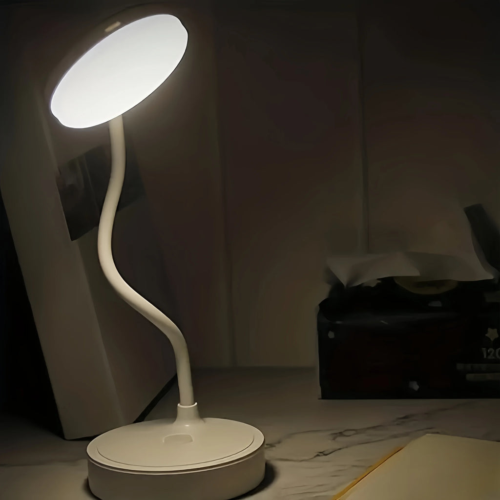 LED Desk Lamp with USB Charging Port – Touch Control, Dimmable