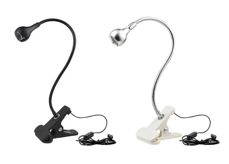 Flexible USB Clip Table Lamp – Gooseneck LED Reading Light for Desk & Bedside
