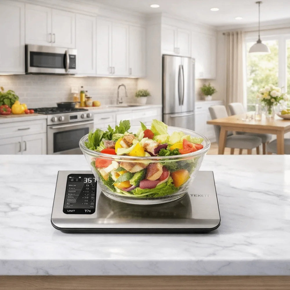 Smart Digital Kitchen Scale – 19 Nutrients Tracker, 10kg