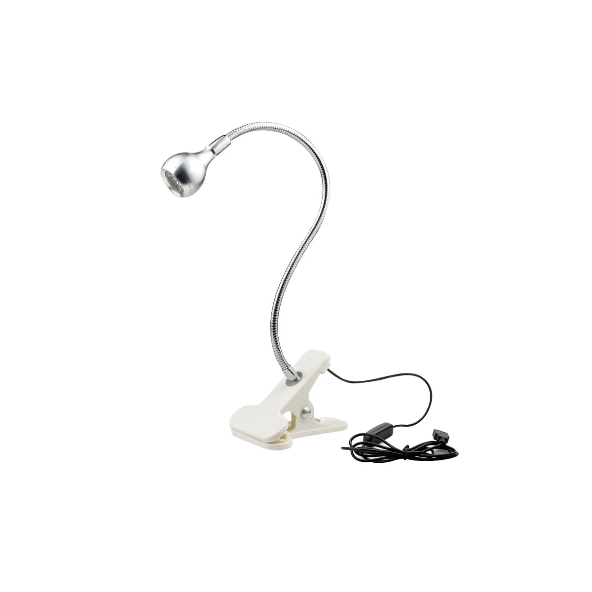 Flexible USB Clip Table Lamp – Gooseneck LED Reading Light for Desk & Bedside