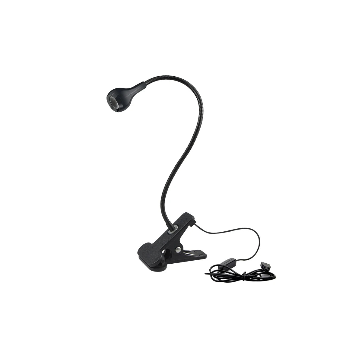 Flexible USB Clip Table Lamp – Gooseneck LED Reading Light for Desk & Bedside
