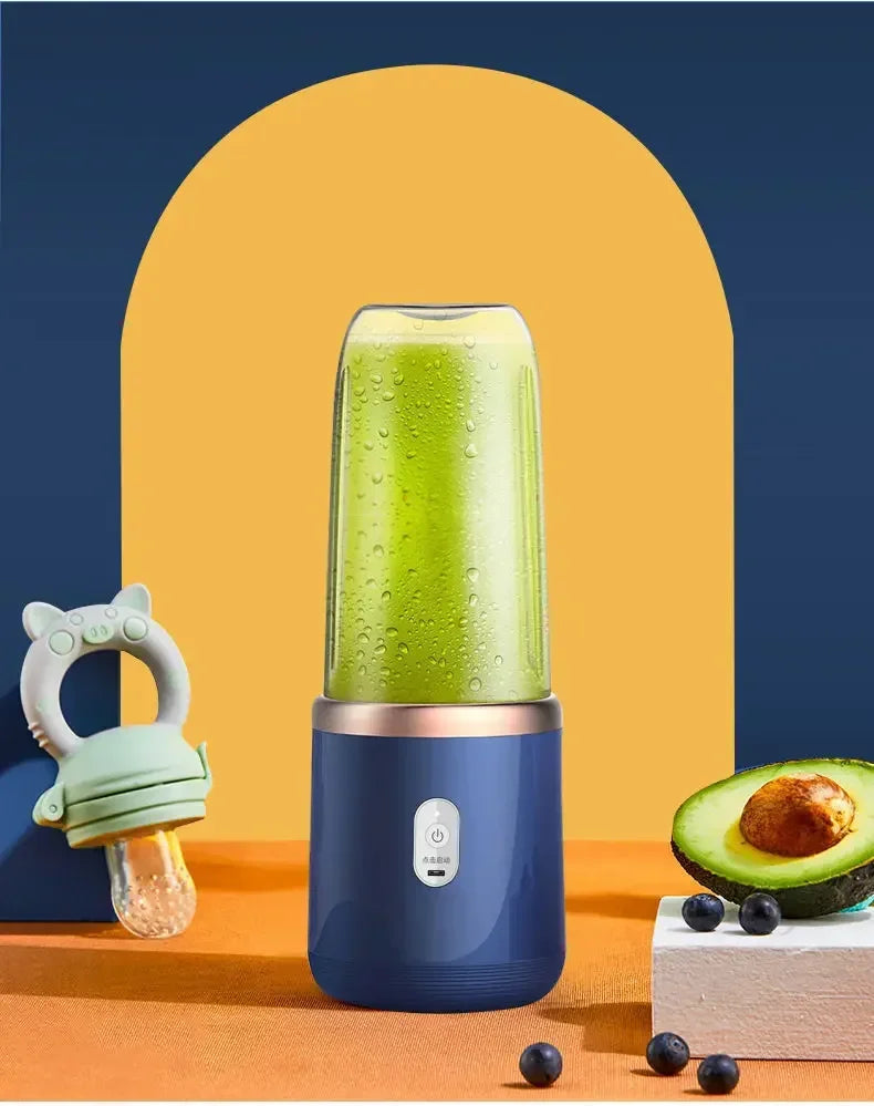 Portable USB Blender – 6-Blade Personal Juicer Cup