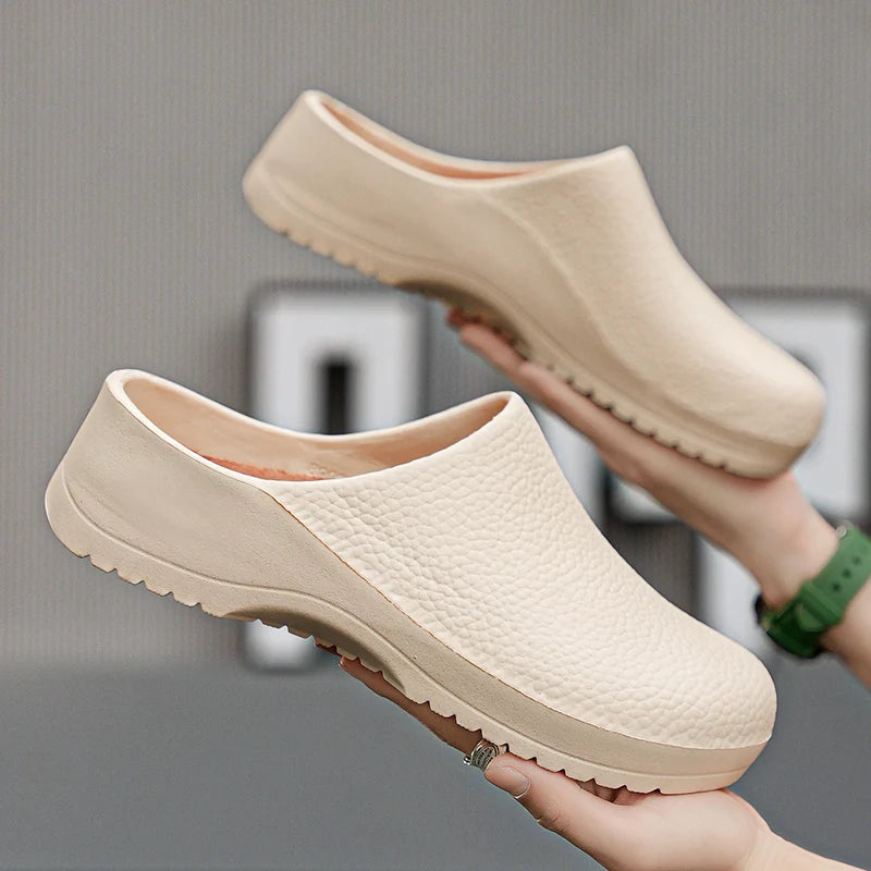 Waterproof Garden Clogs – Anti-Slip EVA, Unisex Outdoor & Chef Shoes