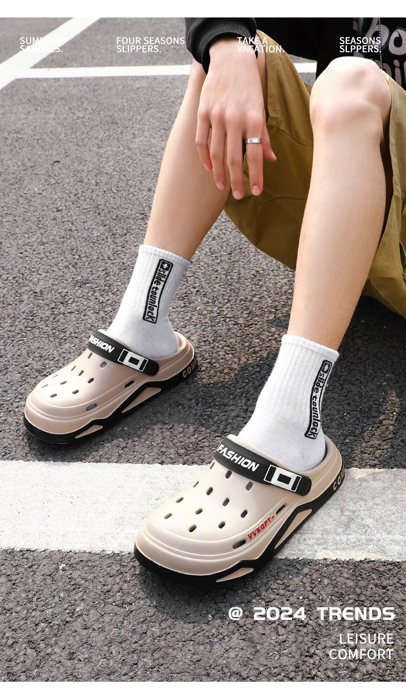 EVA Hole Clogs – Lightweight Unisex Garden & Beach Slides