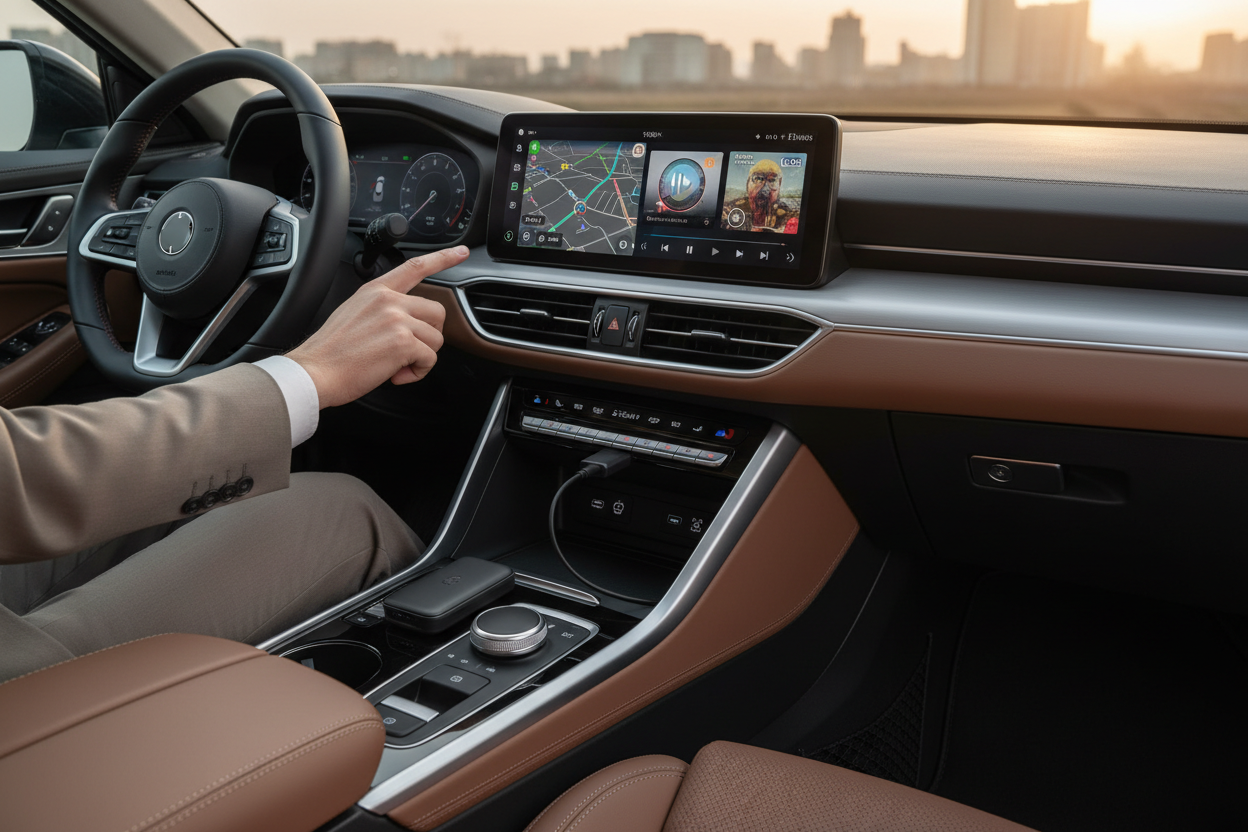 CarPlay Adapter – Lifestyle