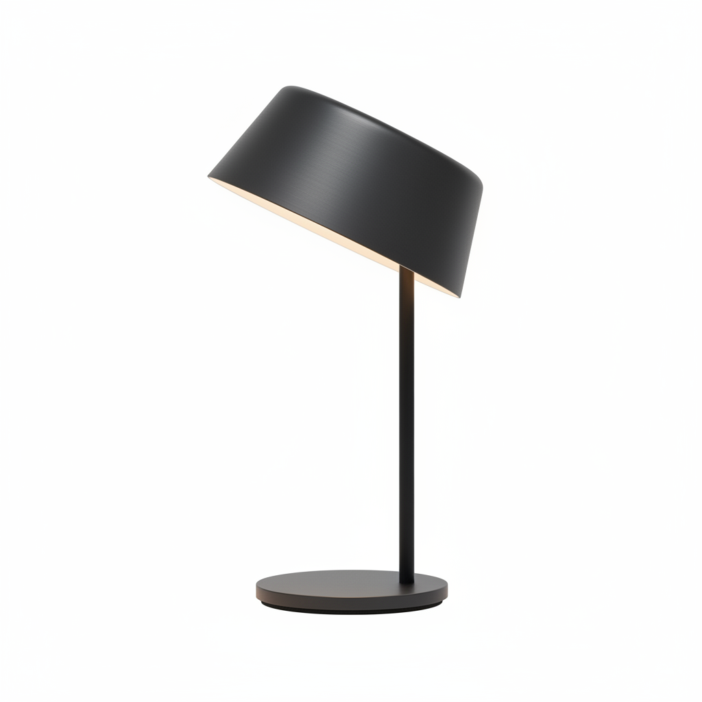 Wireless Rechargeable Touch Lamp – Dimmable LED, 3 Colour Modes, Modern Metal Table Lamp