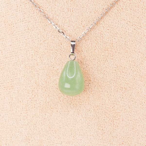 Green Aventurine Drop Pendant