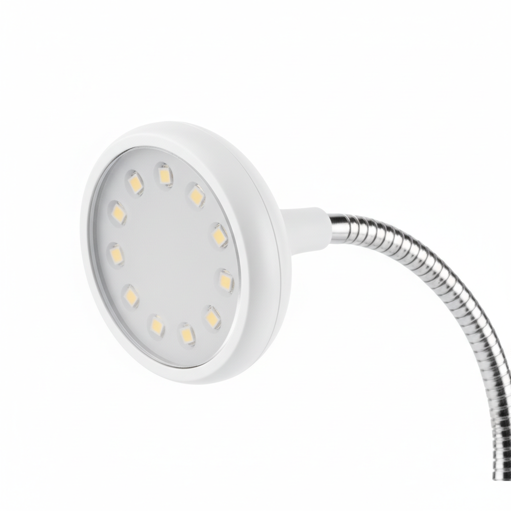 Flexible USB Clip LED Lamp – 360° Gooseneck, Eye-Friendly Reading Light for Desk & Bedside